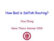 How Bad is Selfish Routing