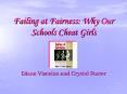 Failing at Fairness: Why Our Schools Cheat Girls PowerPoint PPT Presentation