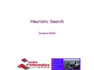 Heuristic Search