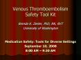 Venous Thromboembolism Safety Tool Kit PowerPoint PPT Presentation