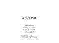 ArgoUML PowerPoint PPT Presentation