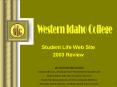 Student Life Web Site PowerPoint PPT Presentation