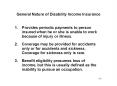 General Nature of Disability Income Insurance PowerPoint PPT Presentation