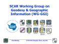 SCAR Working Group on Geodesy PowerPoint PPT Presentation