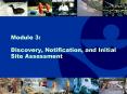 Module 3: Discovery, Notification, and Initial Site Assessment PowerPoint PPT Presentation