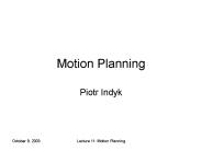 Motion Planning