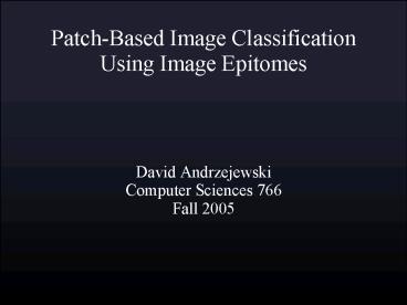 presentation player overlay