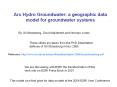 Arc Hydro Groundwater: a geographic data model for groundwater systems PowerPoint PPT Presentation