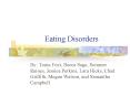 Eating Disorders PowerPoint PPT Presentation