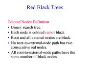 Red Black Trees