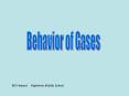 Behavior of Gases PowerPoint PPT Presentation