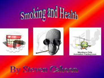 Smoking and Health