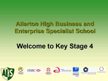 Allerton High Business and Enterprise Specialist School