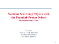 Neutrino Scattering Physics with PowerPoint PPT Presentation