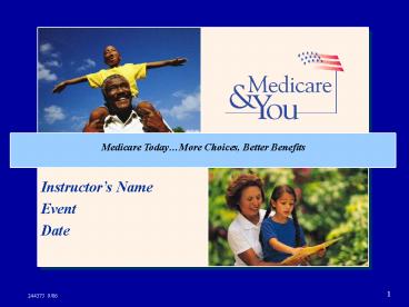 Medicare Today