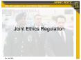 Joint Ethics Regulation