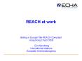 REACH at work PowerPoint PPT Presentation