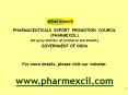 PHARMACEUTICALS EXPORT PROMOTION COUNCIL PHARMEXCIL PowerPoint PPT Presentation