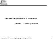 Concurrent and Distributed Programming