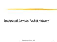 Integrated Services Packet Network PowerPoint PPT Presentation