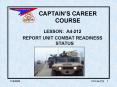 CAPTAINS CAREER COURSE PowerPoint PPT Presentation