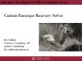 Carmen Passenger Recovery Solver PowerPoint PPT Presentation