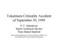 Tokaimura Criticality Accident of September 30, 1999 PowerPoint PPT Presentation