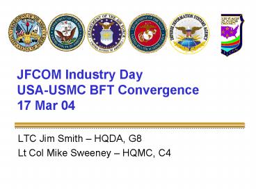 LTC Jim Smith HQDA, G8