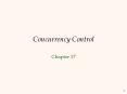 Concurrency Control PowerPoint PPT Presentation