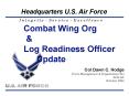 Combat Wing Org PowerPoint PPT Presentation