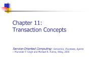 Chapter 11: Transaction Concepts