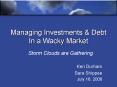 Managing Investments PowerPoint PPT Presentation