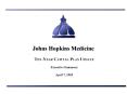 Johns Hopkins Medicine PowerPoint PPT Presentation