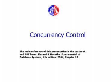 Concurrency Control