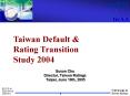 Susan Chu Director, Taiwan Ratings Taipei, June 16th, 2005 PowerPoint PPT Presentation