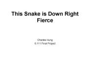 This Snake is Down Right Fierce