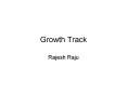 Growth Track PowerPoint PPT Presentation