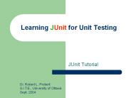 Learning%20JUnit%20for%20Unit%20Testing