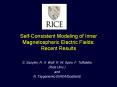 Self-Consistent Modeling of Inner Magnetospheric Electric Fields: Recent Results PowerPoint PPT Presentation