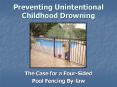 Preventing Unintentional Childhood Drowning PowerPoint PPT Presentation