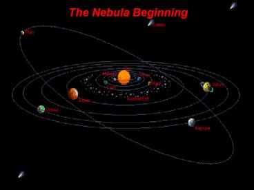 The Nebula Beginning