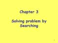 Chapter 3 Solving problem by Searching PowerPoint PPT Presentation