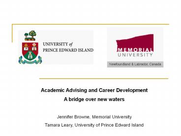 Academic Advising and Career Development