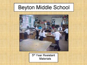 Beyton Middle School