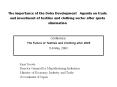 The importance of the Doha Development Agenda on trade and investment of textiles and clothing sector after quota elimination PowerPoint PPT Presentation