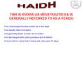 HAIDH PowerPoint PPT Presentation