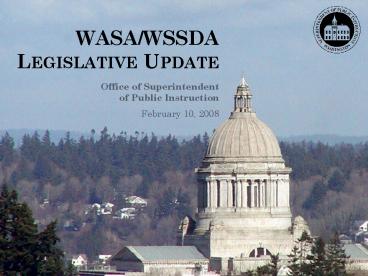 WASAWSSDA Legislative Update
