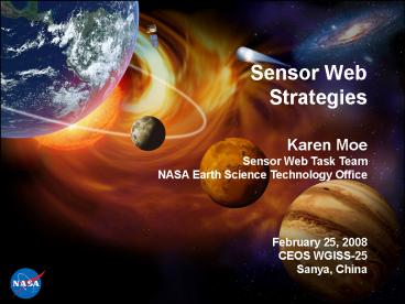 Sensor Web Strategies