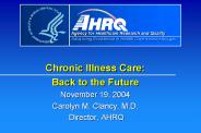 Chronic Illness Care: