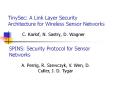 TinySec: A Link Layer Security Architecture for Wireless Sensor Networks PowerPoint PPT Presentation